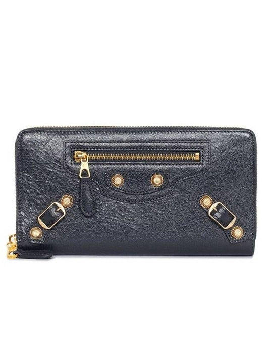 Luxury Balenciaga Trending 2026 Giant Continental Long Wallet Grey