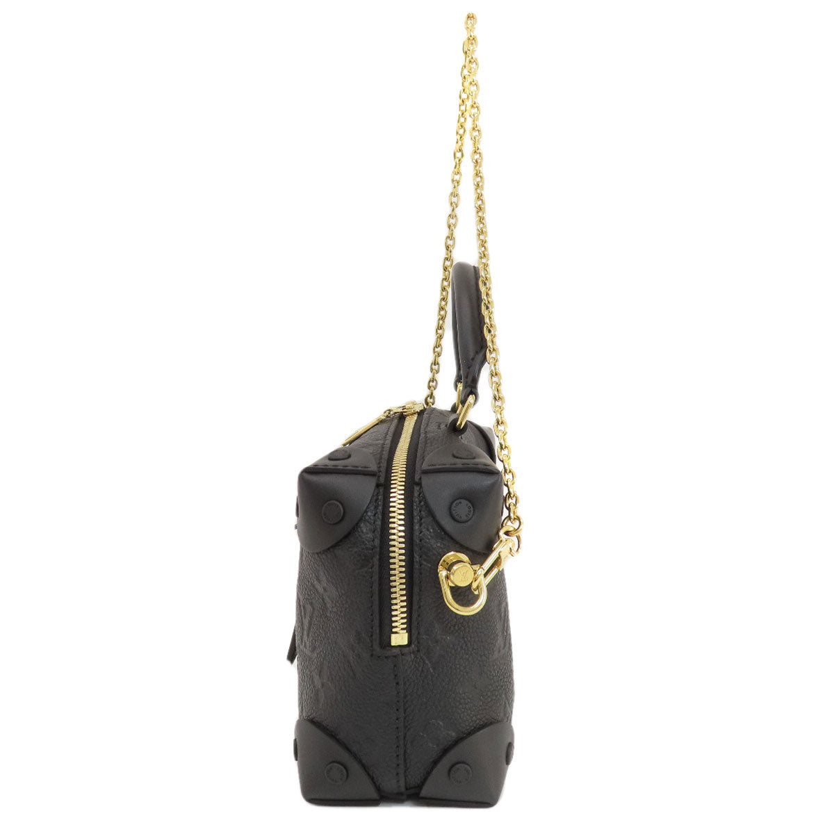 LOUIS VUITTON Shoulder Bag Monogram Ann Platt black Petit Maru Suple Women