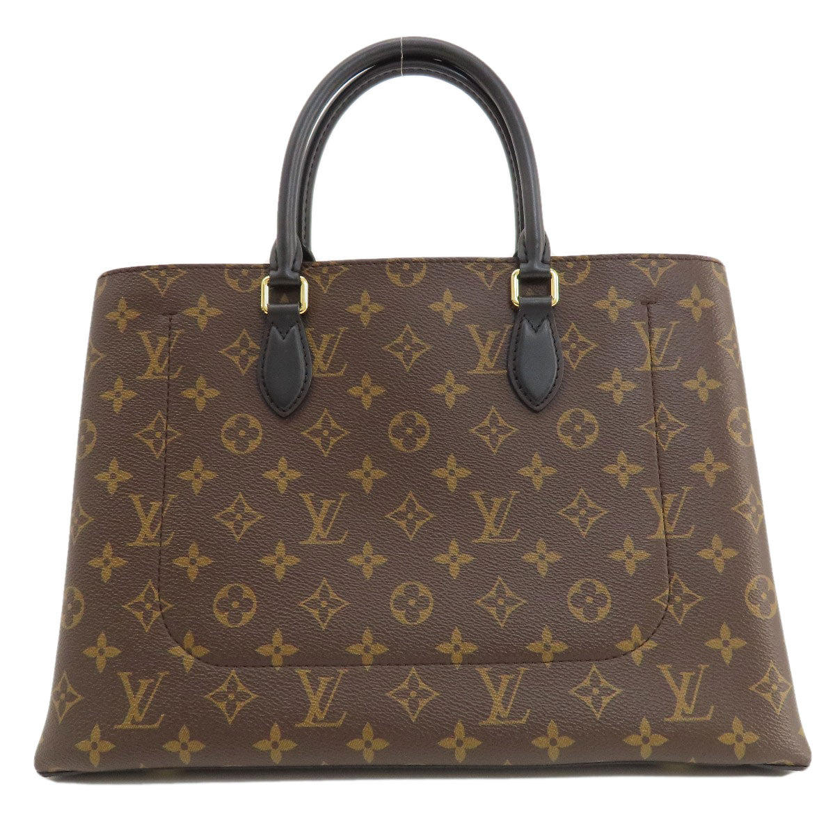 LOUIS VUITTON Tote Bag Monogram canvas Brown Flower Tote Monogram