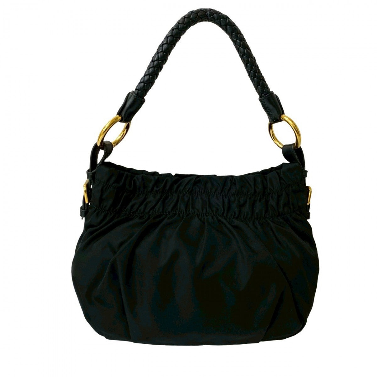 PRADA Shoulder Bag leather black - Style 19