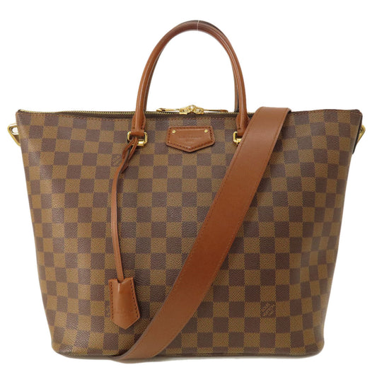 LOUIS VUITTON Tote Bag Damier canvas Brown Belmont Damier Ebene