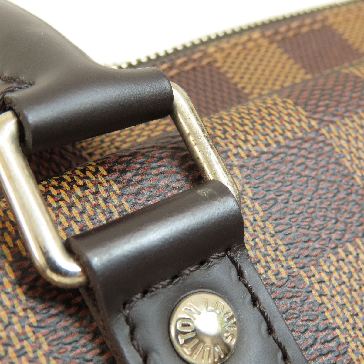 LOUIS VUITTON Business bag N41466 Damier canvas Brown Porto Document Voyage PM Damier Ebene Women