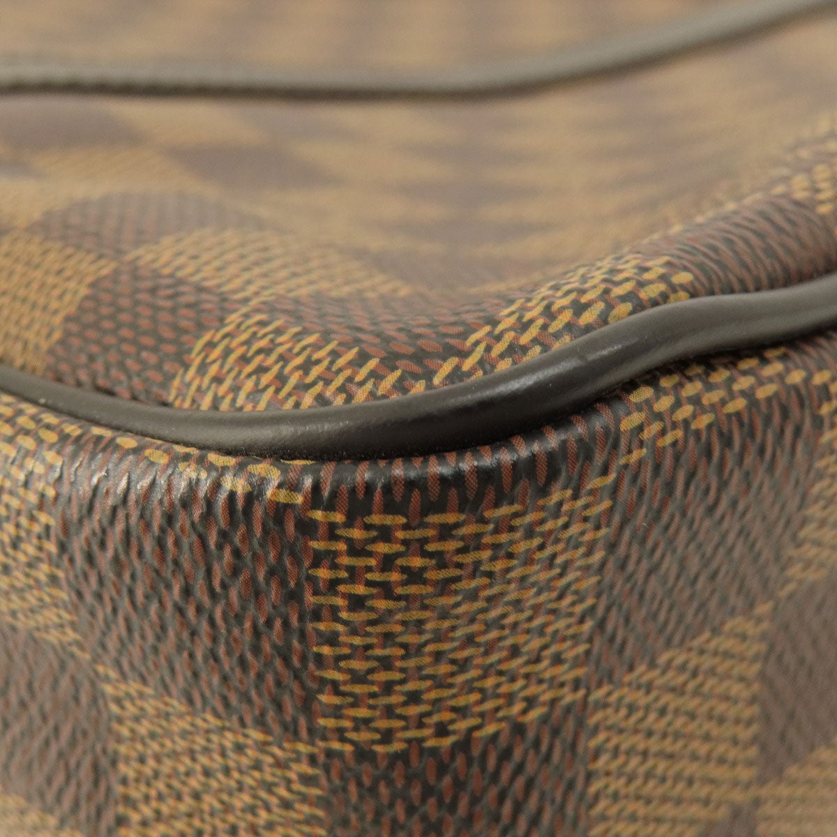 LOUIS VUITTON Business bag N41466 Damier canvas Brown Porto Document Voyage PM Damier Ebene Women
