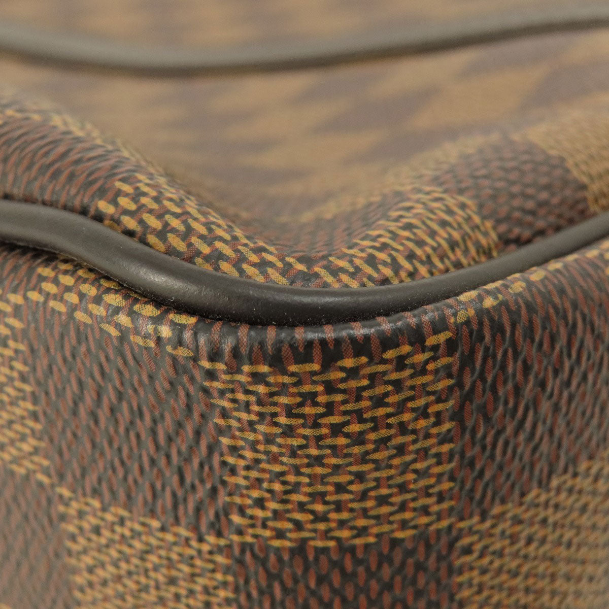LOUIS VUITTON Business bag N41466 Damier canvas Brown Porto Document Voyage PM Damier Ebene Women