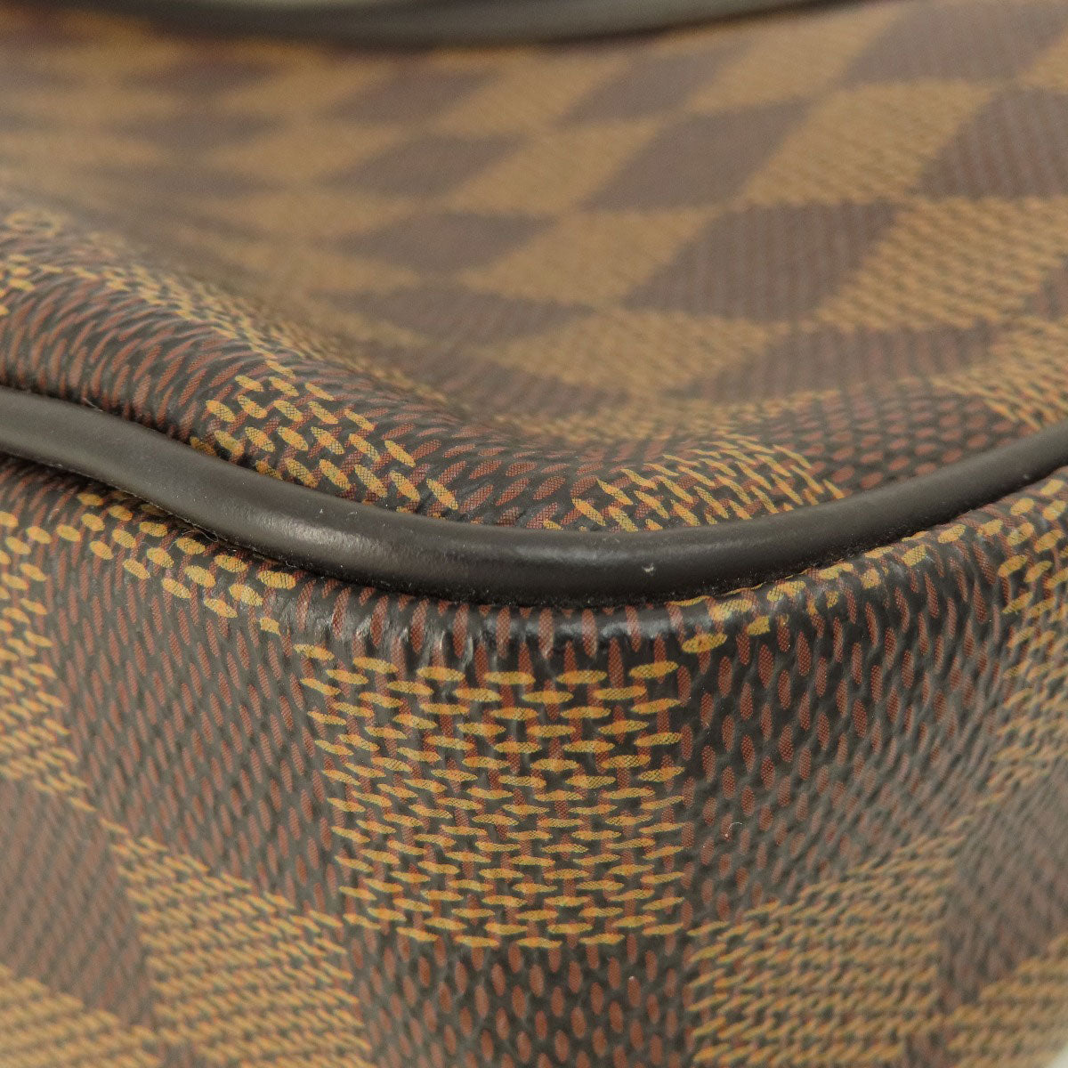 LOUIS VUITTON Business bag N41466 Damier canvas Brown Porto Document Voyage PM Damier Ebene Women