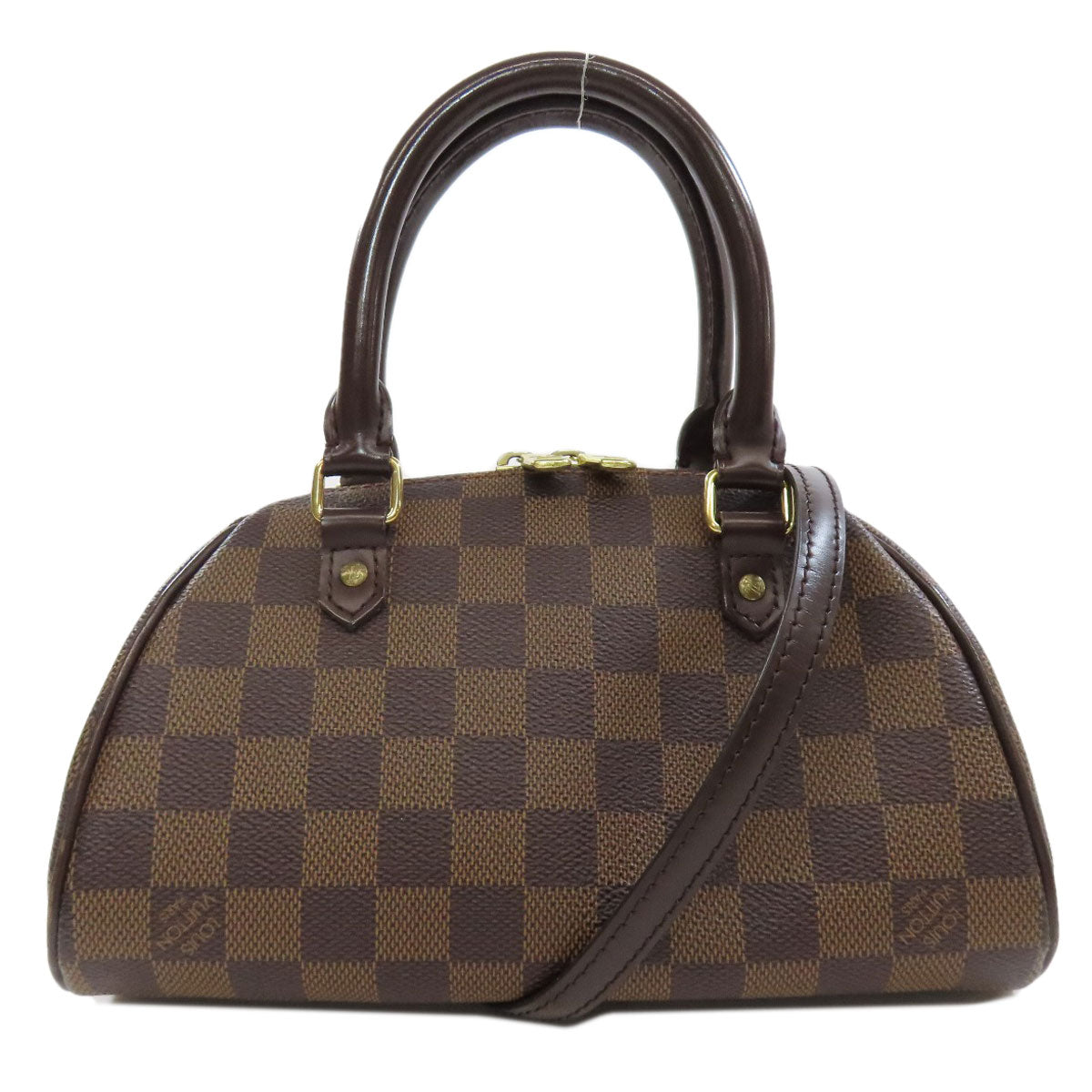 LOUIS VUITTON Handbag Damier canvas Brown Rivera Mini