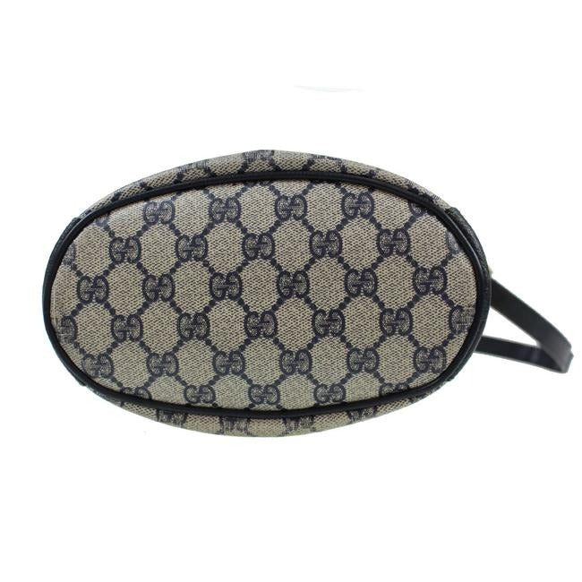 Gucci Leather Canvas Tote