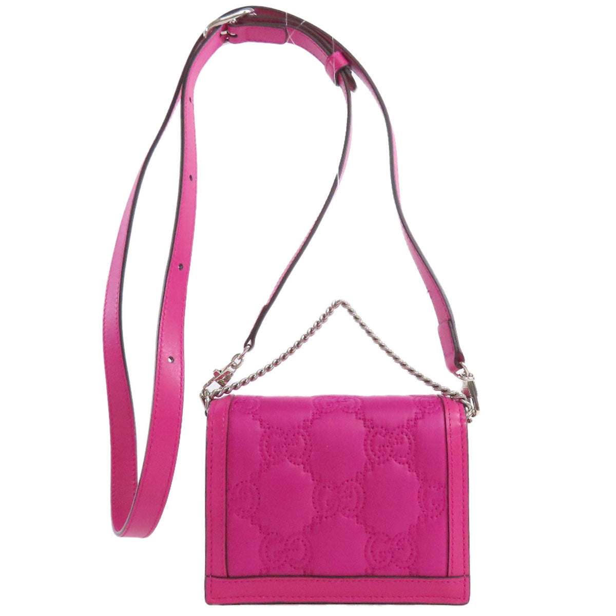 GUCCI Shoulder Bag 723777 Nylon pink GG Long Shoulder