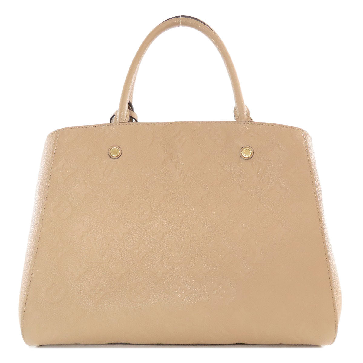 LOUIS VUITTON Handbag Ann Platt beige Montaigne MM
