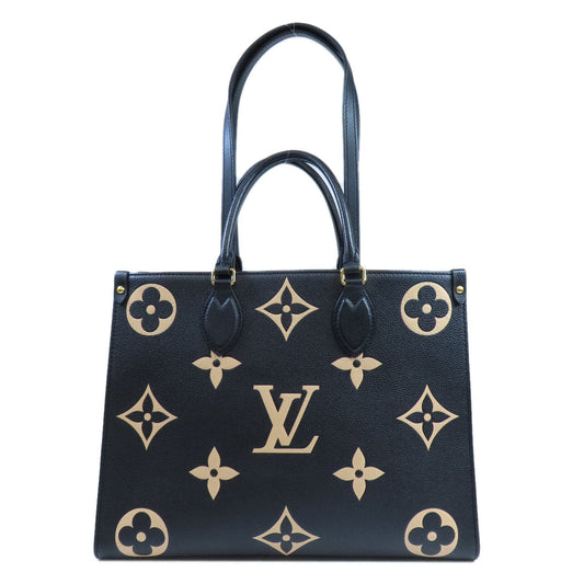 LOUIS VUITTON Tote Bag Ann Platt black On the Go MM Women