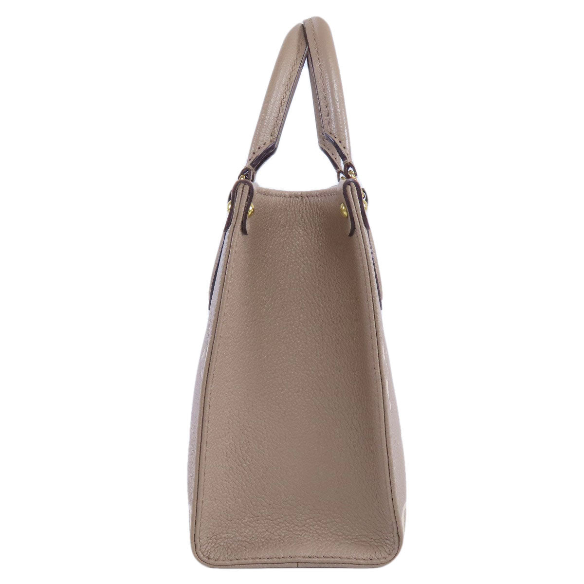LOUIS VUITTON Handbag Ann Platt gray On the Go PM Tourtrail Crème