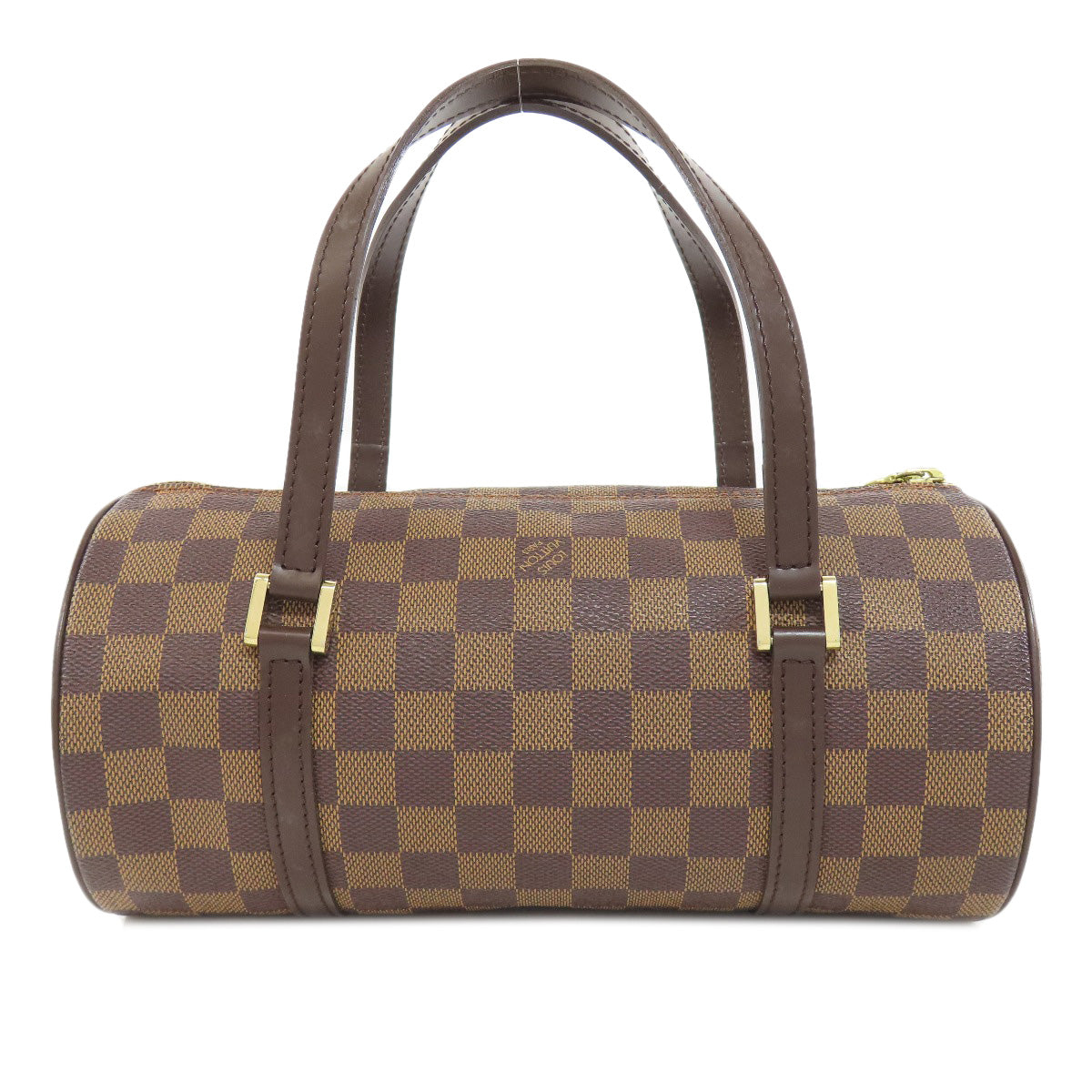 LOUIS VUITTON Handbag Damier canvas Brown Papillon 26 Women