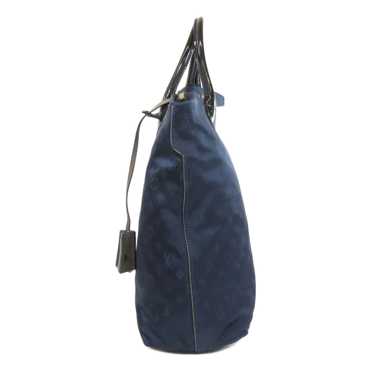 LOUIS VUITTON Handbag Monogram de Jour blue Lockit Verti Women