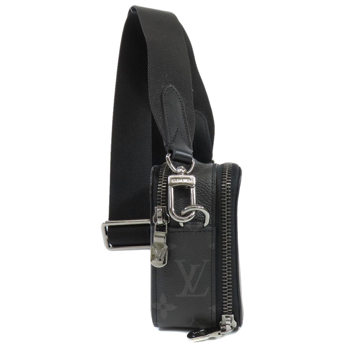 LOUIS VUITTON Shoulder Bag Monogram Eclipse black Alpha Wearables