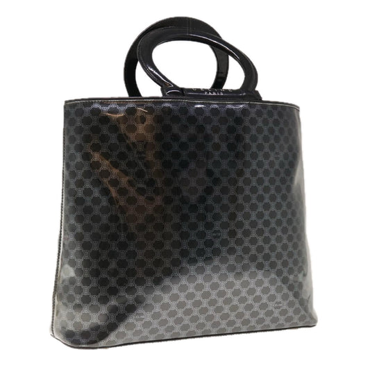 Luxury CELINE Macadam Canvas Hand Bag Black 65722