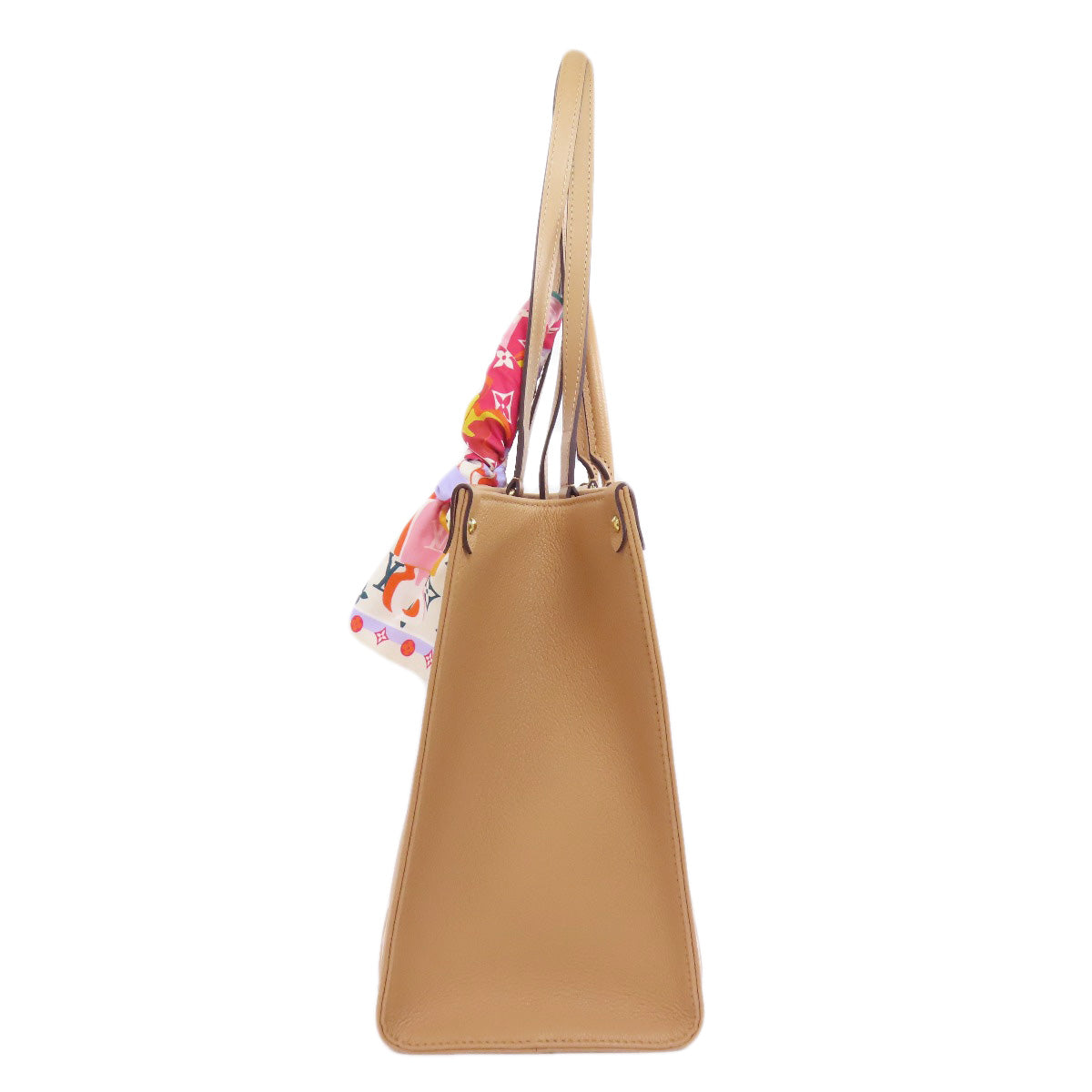 LOUIS VUITTON Tote Bag Ann Platt beige On the Go MM Women