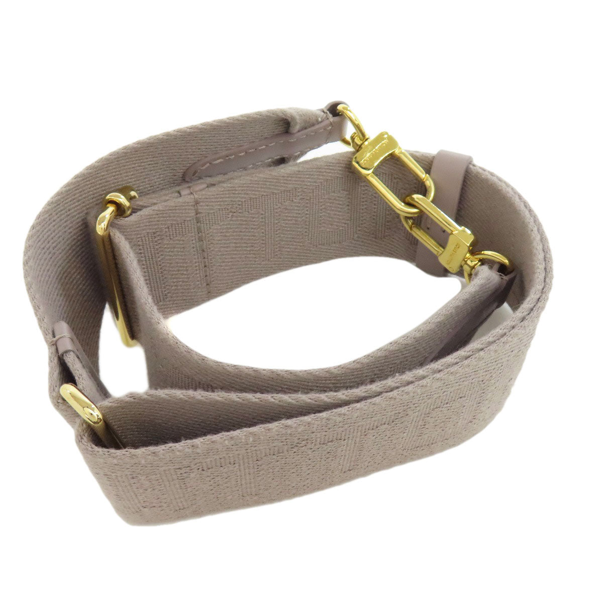 LOUIS VUITTON Handbag Lamb leather gray Kussan PM Women