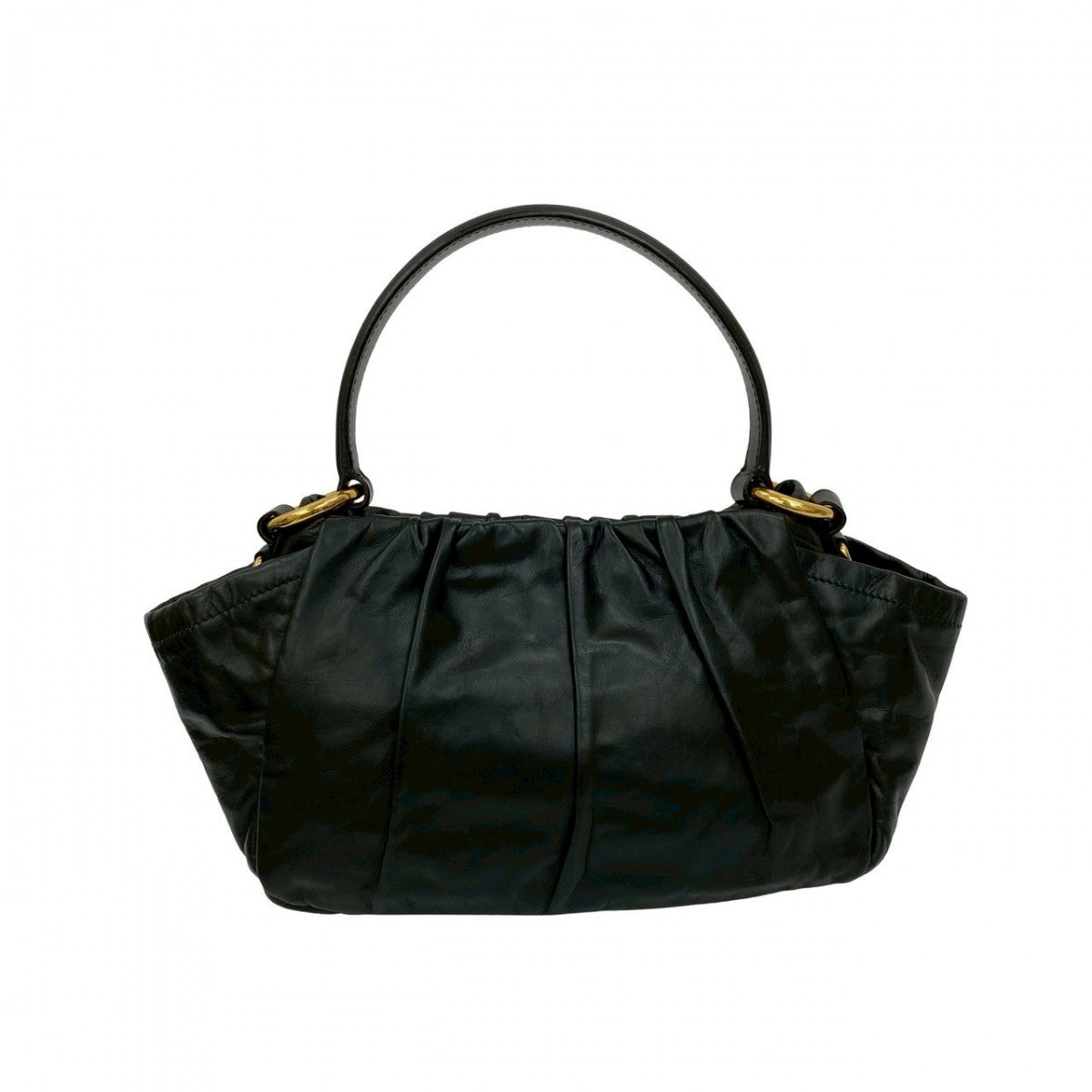 PRADA Shoulder Bag leather black - Style 15