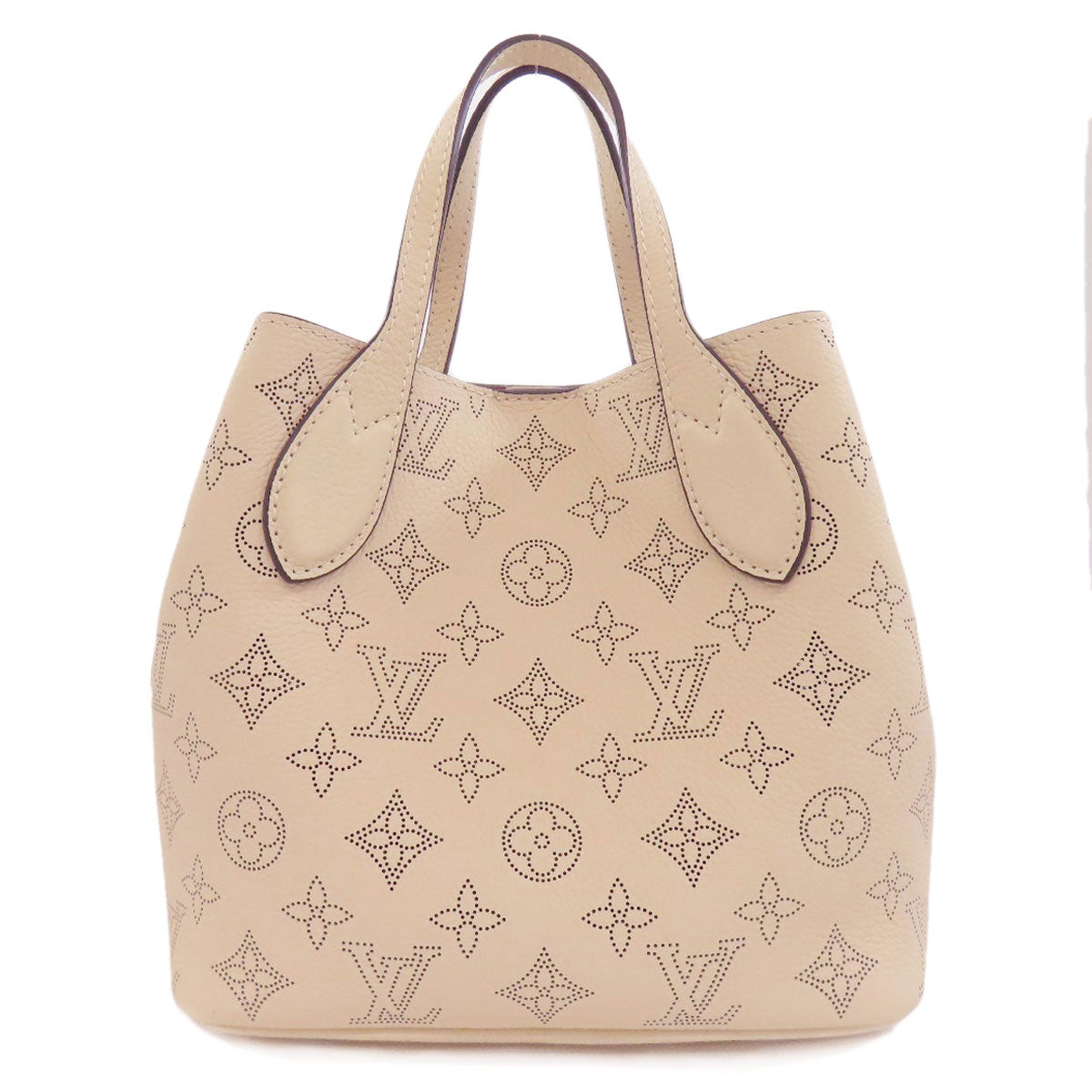 LOUIS VUITTON Handbag M21909 Mahina leather beige Blossom PM Women
