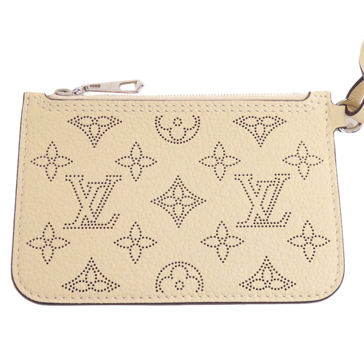 LOUIS VUITTON Handbag M21909 Mahina leather beige Blossom PM Women