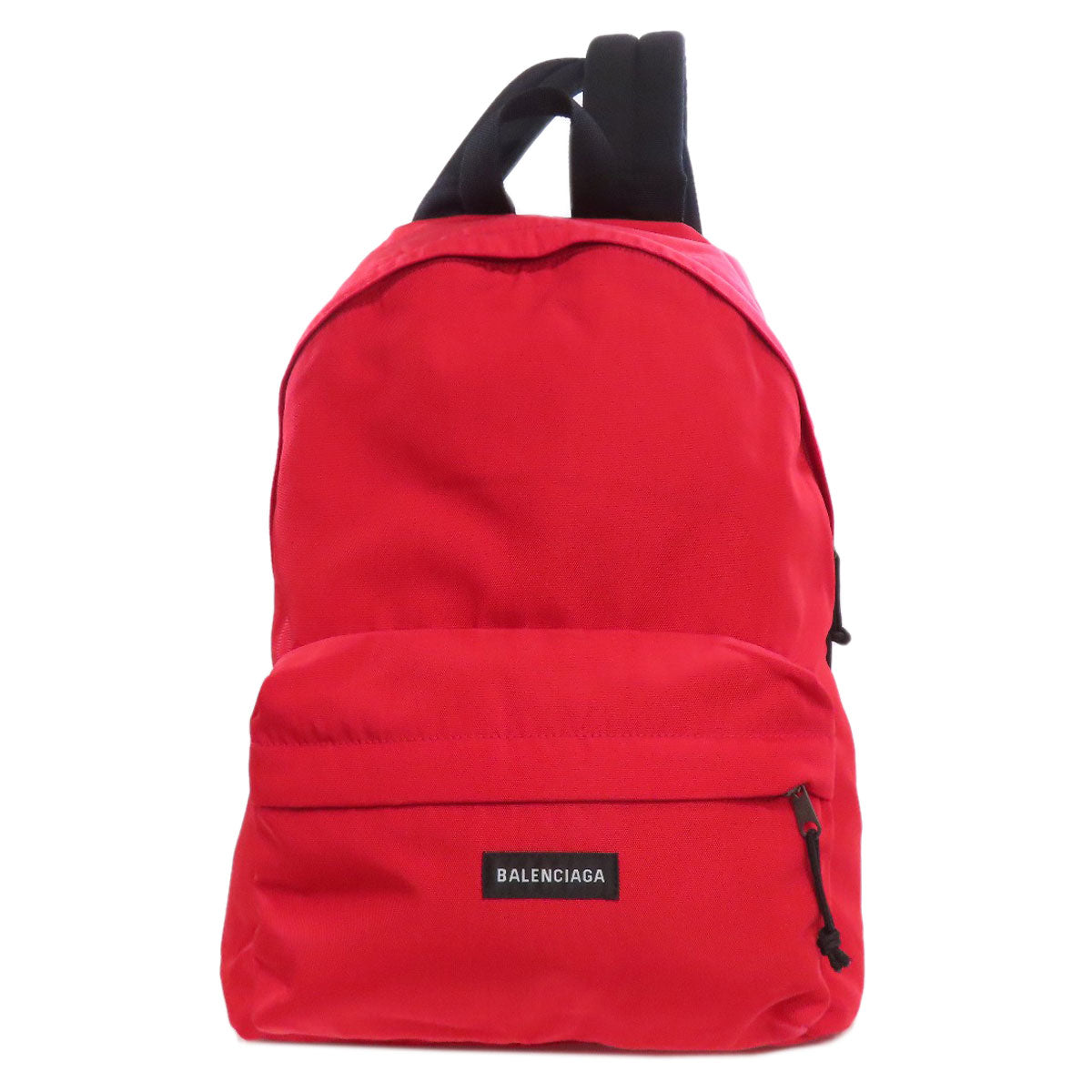 BALENCIAGA Backpack Nylon Red logo