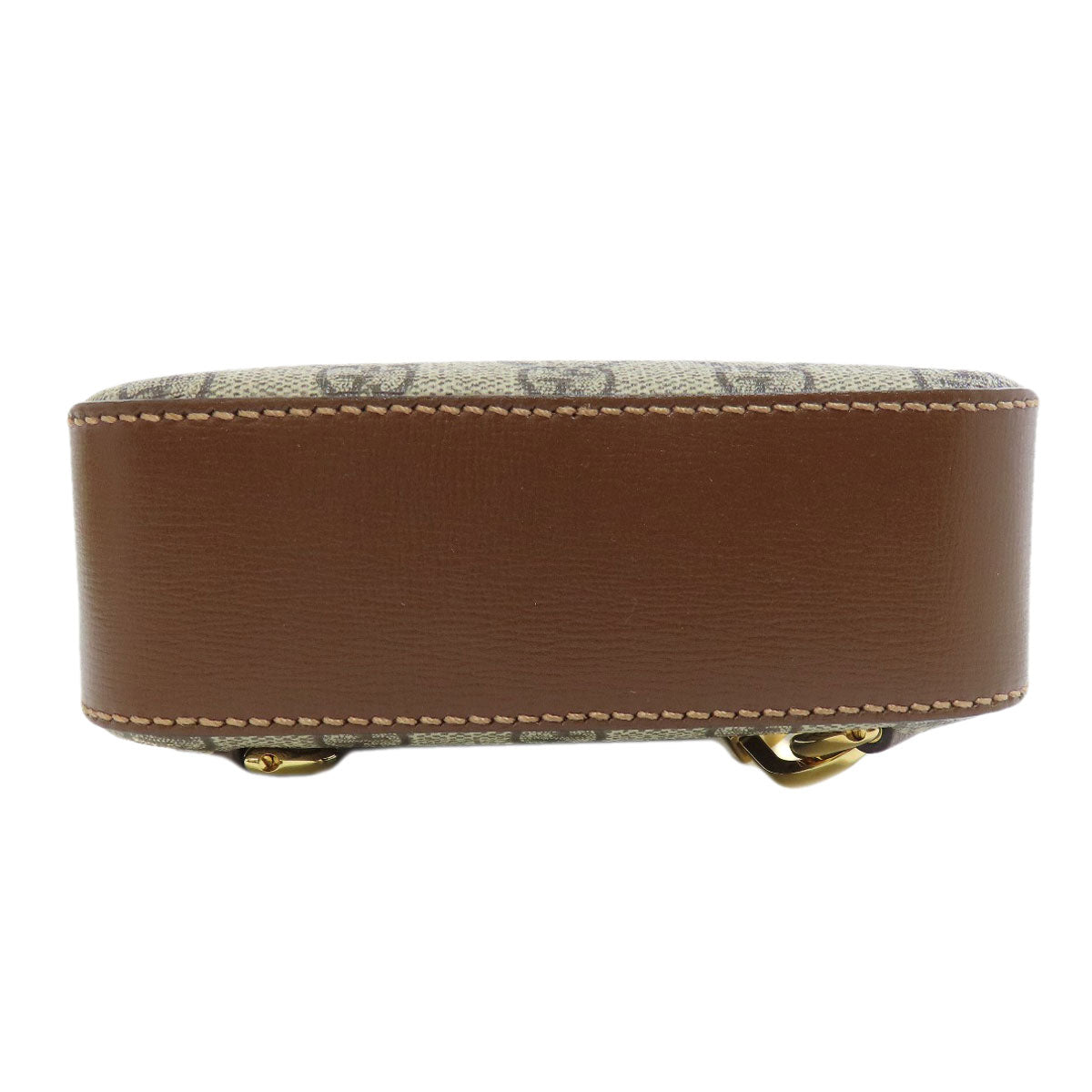 GUCCI Sling bag 696016 PVC Brown GG Supreme Women