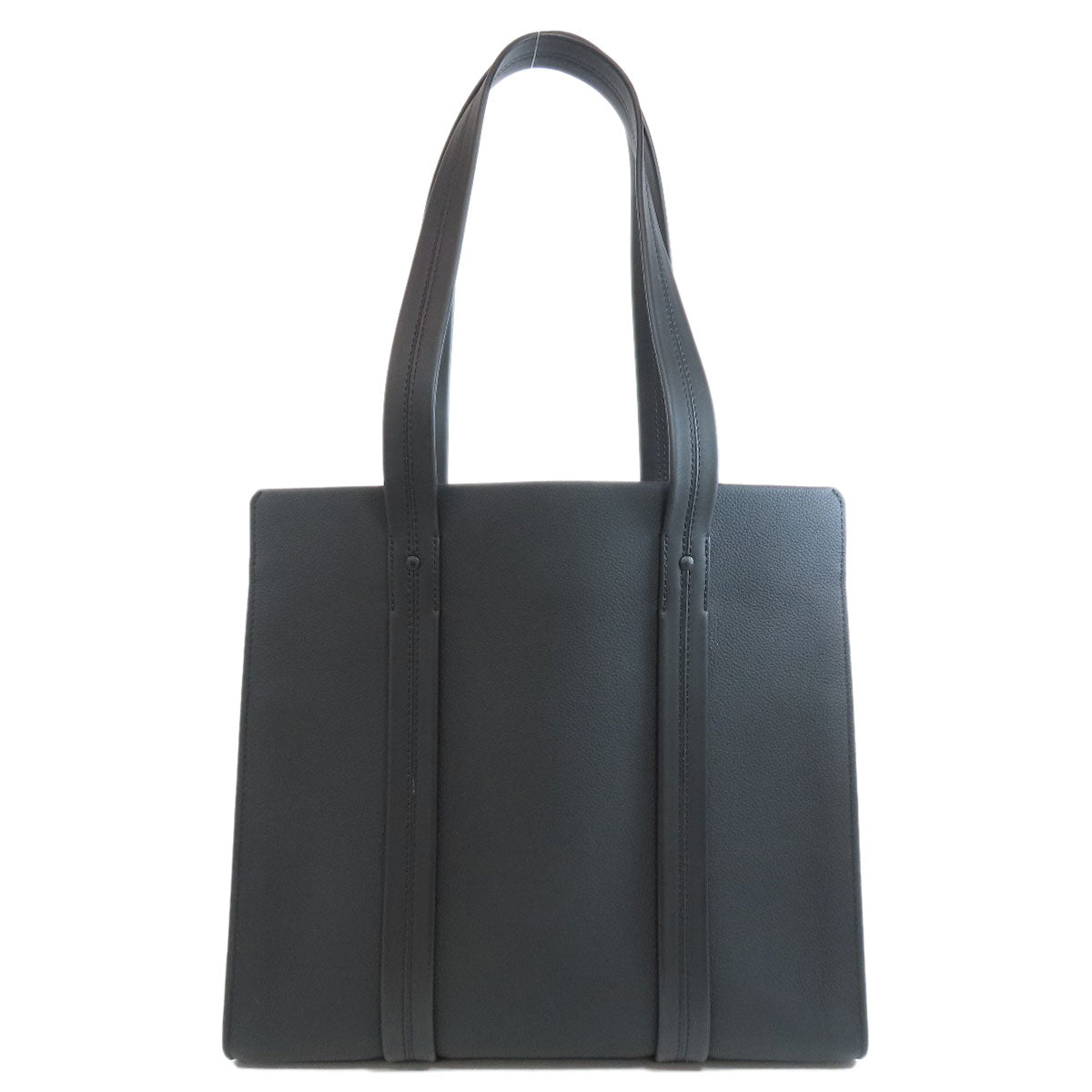 LOUIS VUITTON Tote Bag Grain Calfskin Leather black Aerogram Takeoff Tote Women