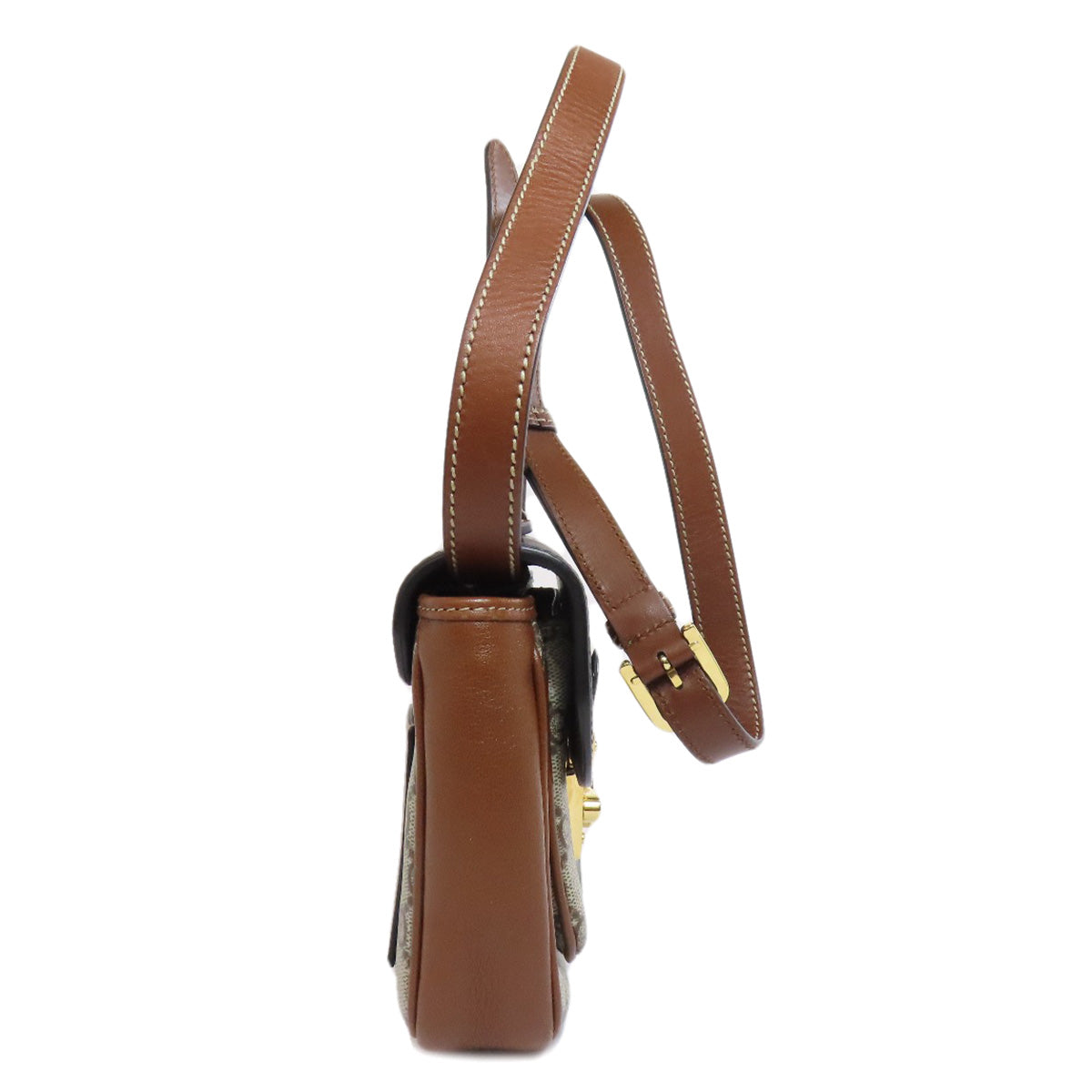 GUCCI Shoulder Bag 658487 PVC Brown GG Supreme Women
