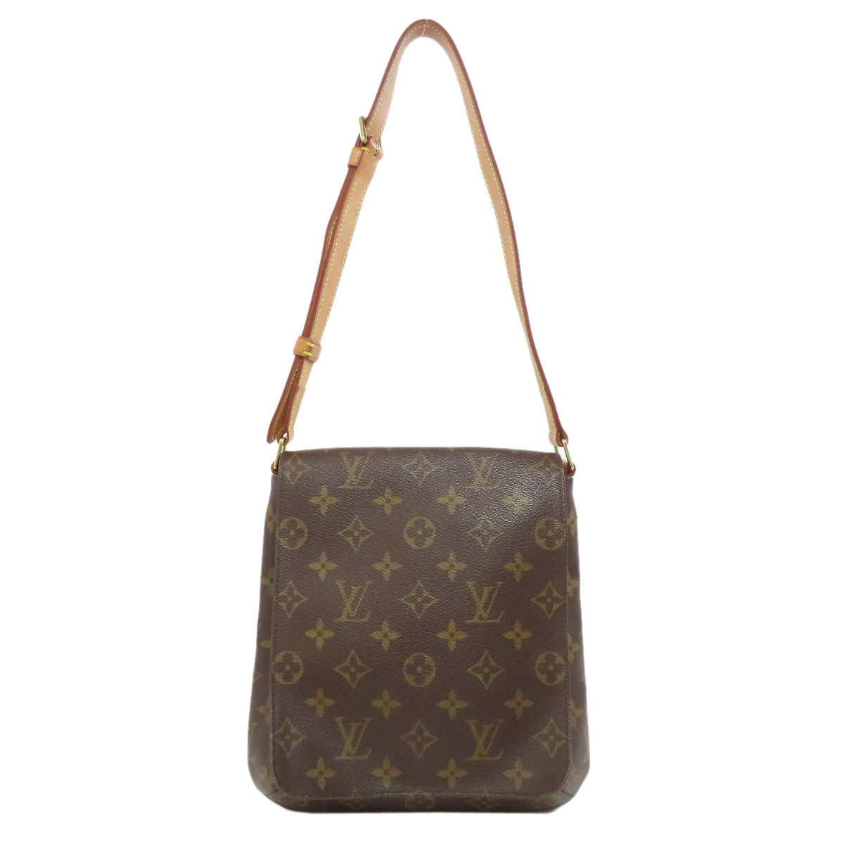 LOUIS VUITTON Shoulder Bag Monogram canvas Brown Musette Salsa Women