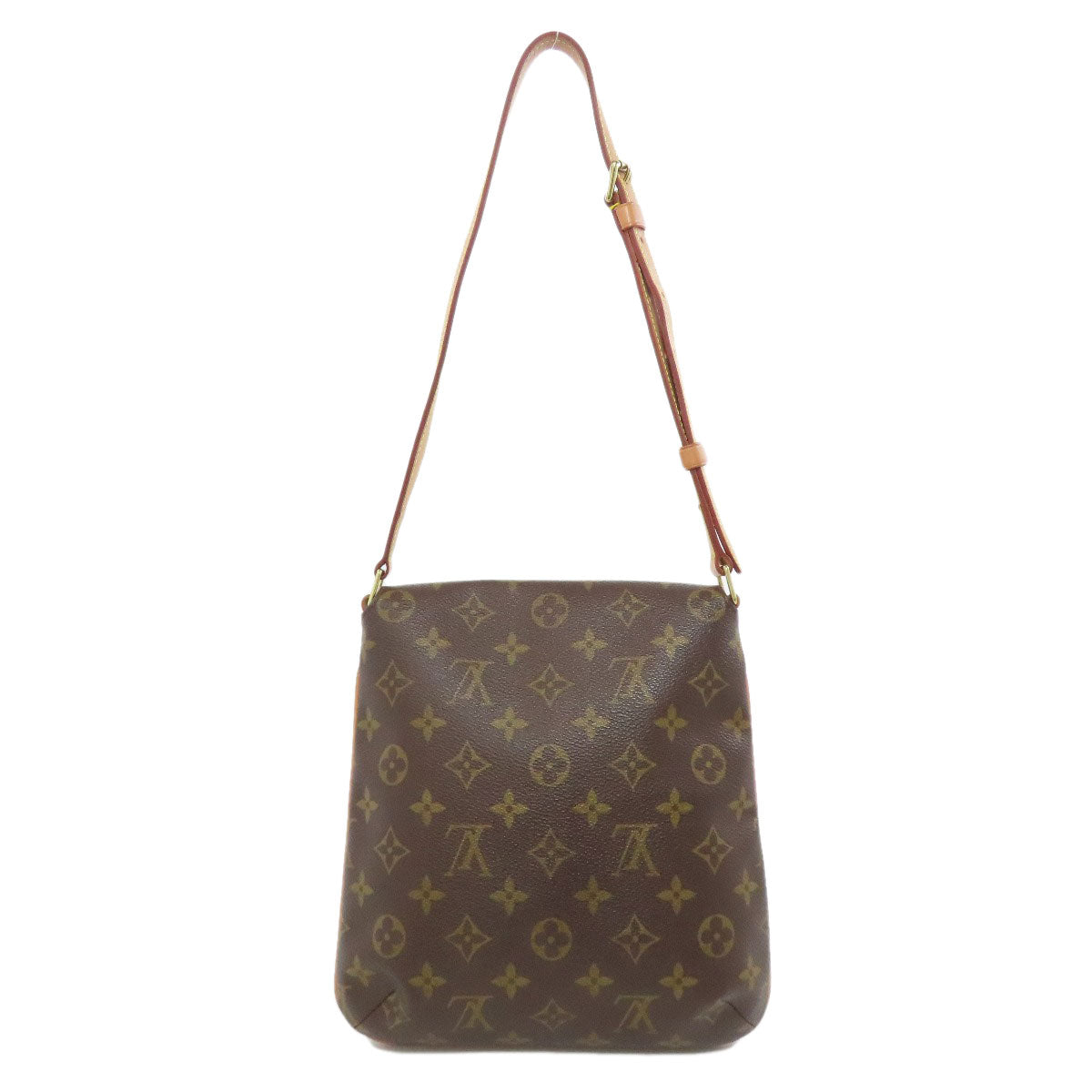 LOUIS VUITTON Shoulder Bag Monogram canvas Brown Musette Salsa Women
