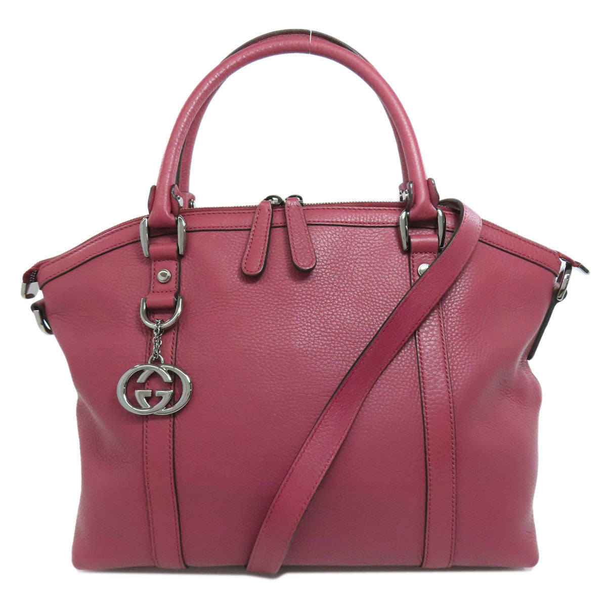 GUCCI Tote Bag 341508 leather pink Outlet Women