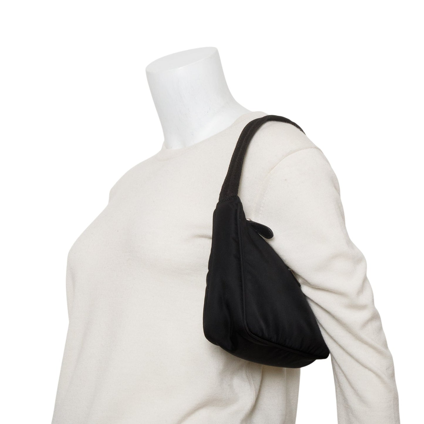 Prada Black Re-Edition 2000 Re-Nylon Mini Bag