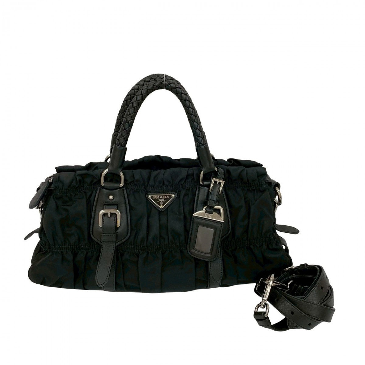 PRADA Shoulder Bag Nylon black - Style 12