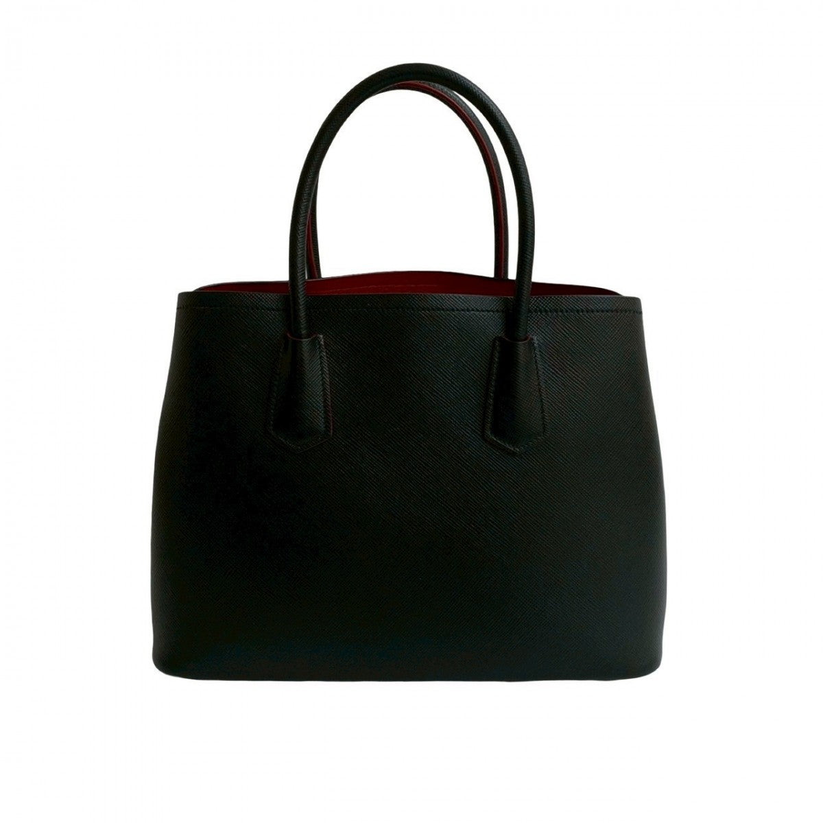 PRADA Shoulder Bag leather black - Style 8
