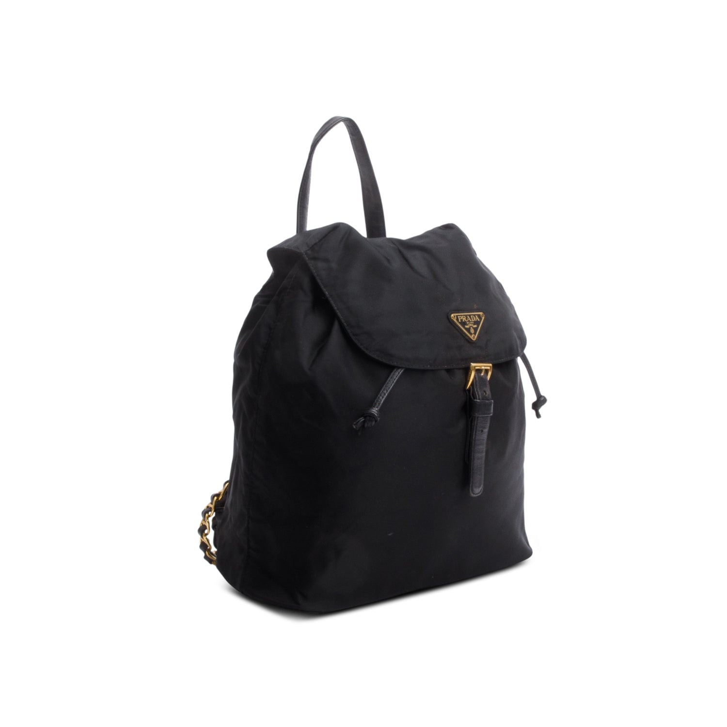 Prada Black Tessuto Nylon Backpack