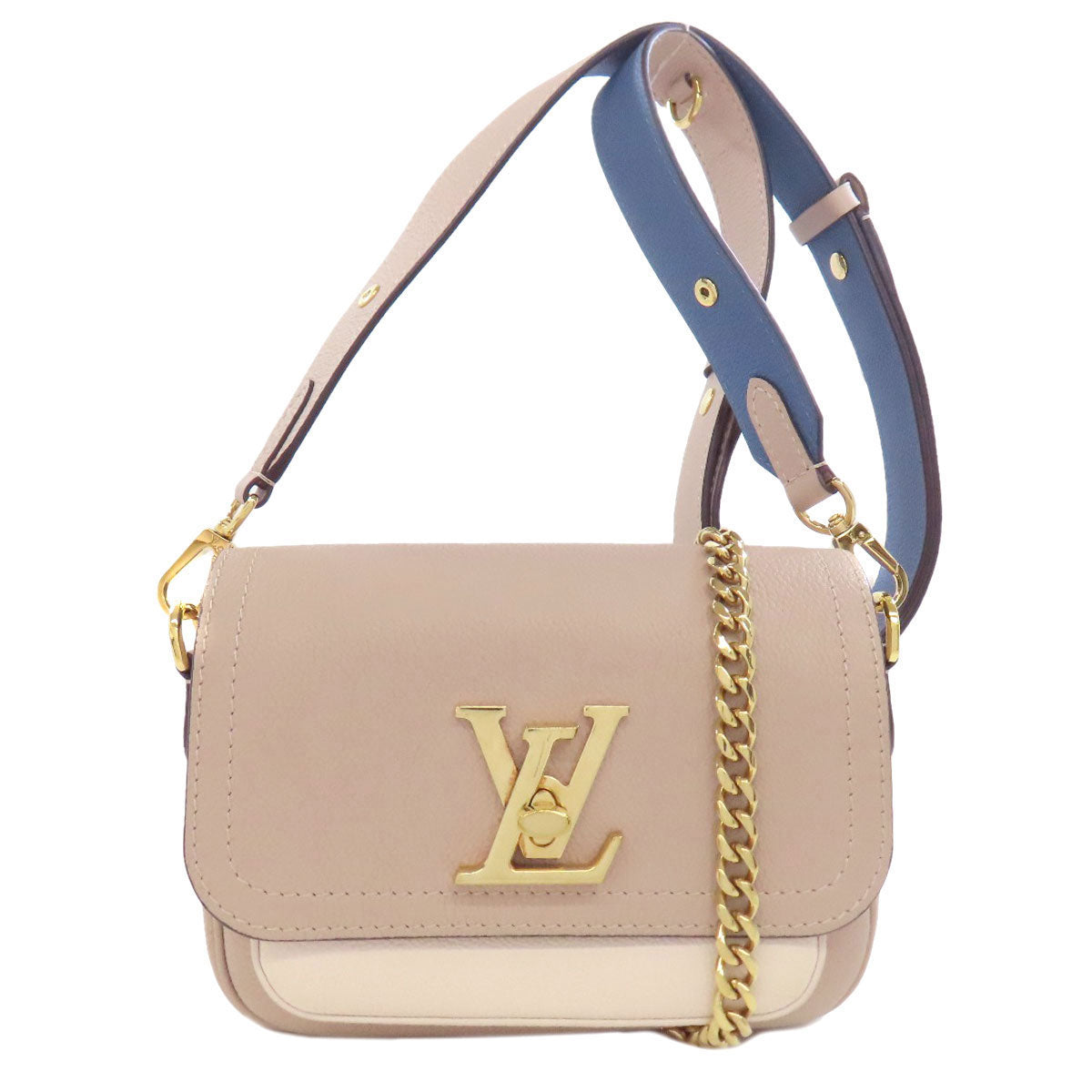 LOUIS VUITTON Shoulder Bag Calfskin beige Rock Me Tender Women