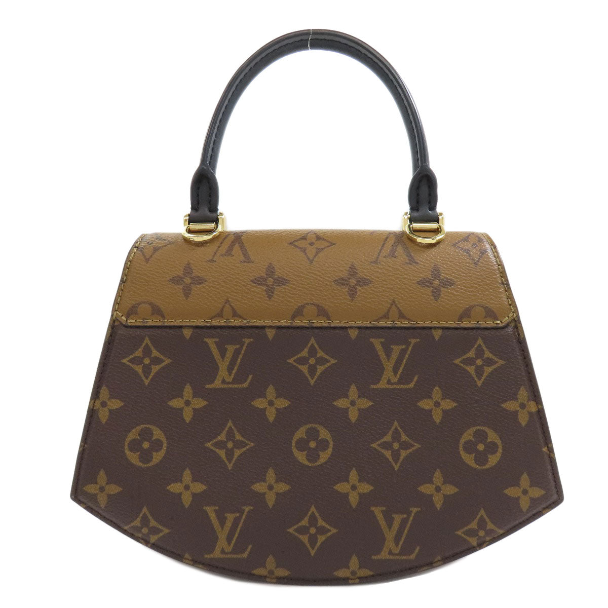 LOUIS VUITTON Handbag Monogram reverse Brown Tilsitt Women