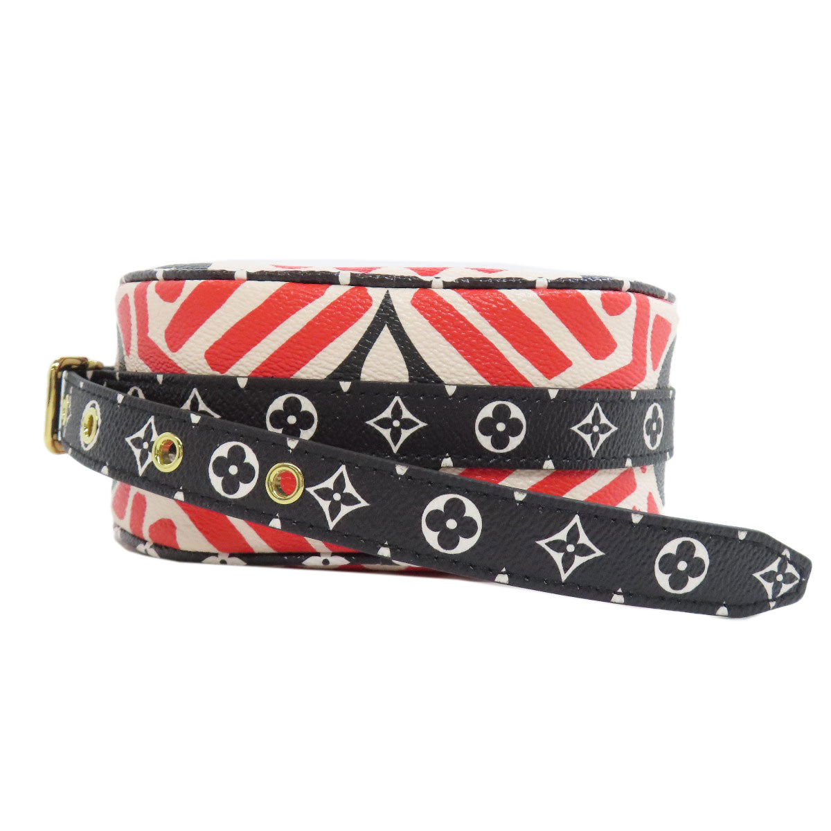 LOUIS VUITTON Shoulder Bag Monogram Giant Red Bowt Chapot Supreme Women