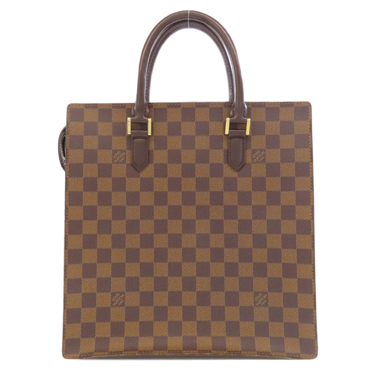 LOUIS VUITTON Handbag Damier canvas Brown Venice Women