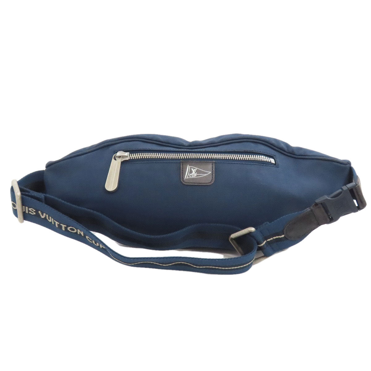 LOUIS VUITTON Hip bag Nylon Navy Louis Vuitton Cup Misen Women