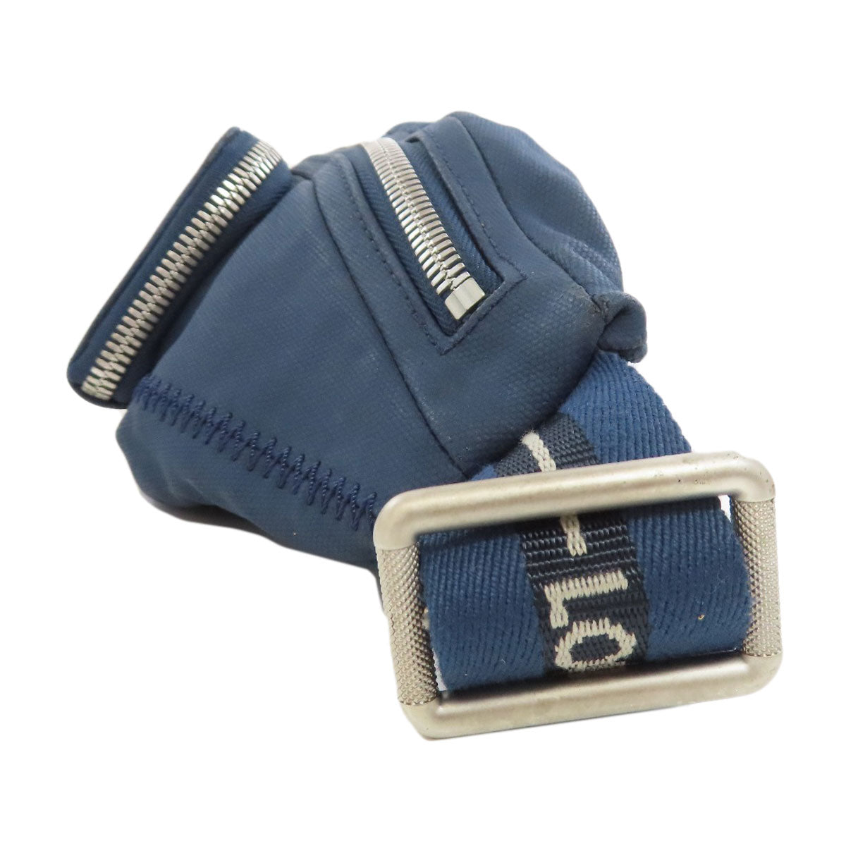 LOUIS VUITTON Hip bag Nylon Navy Louis Vuitton Cup Misen Women