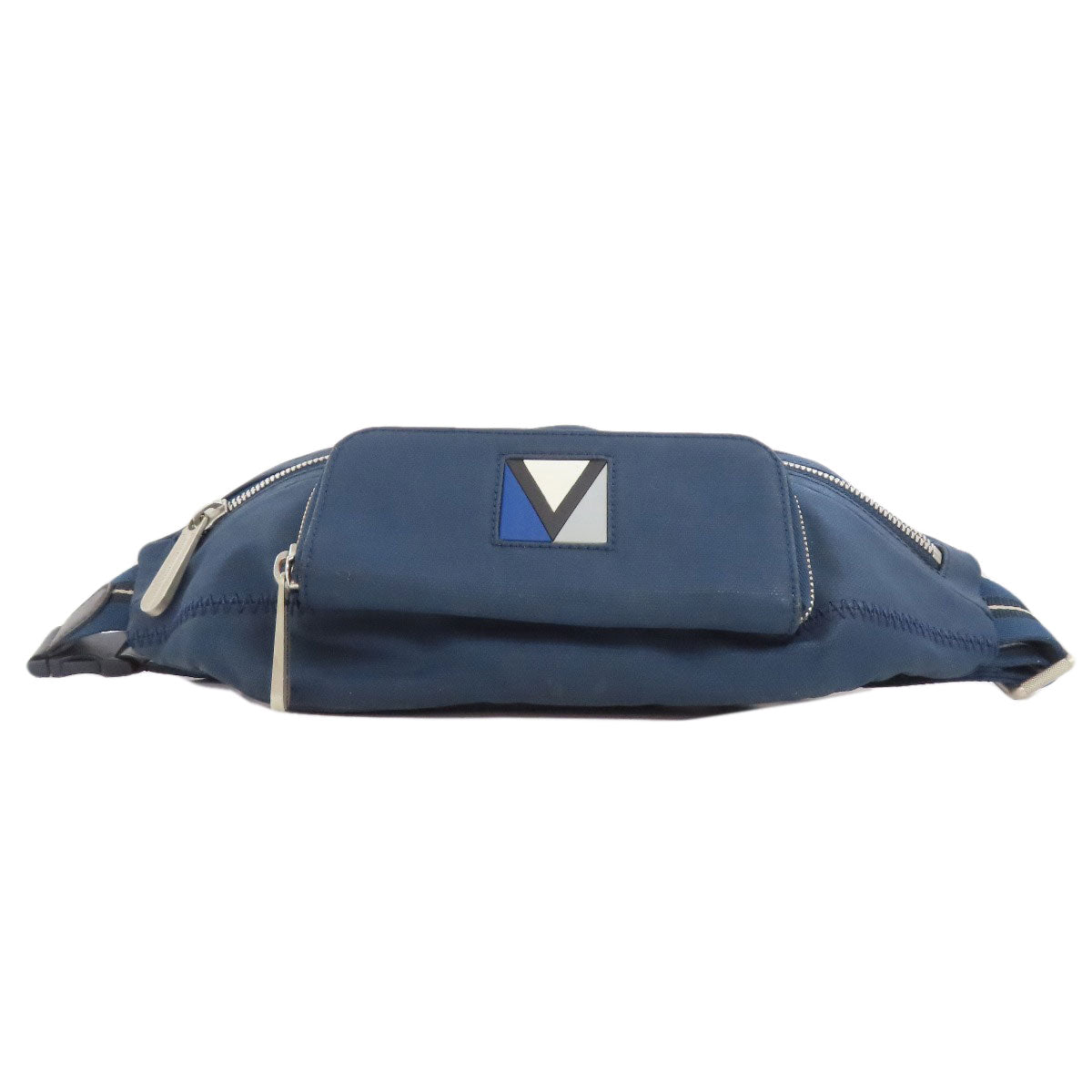 LOUIS VUITTON Hip bag Nylon Navy Louis Vuitton Cup Misen Women