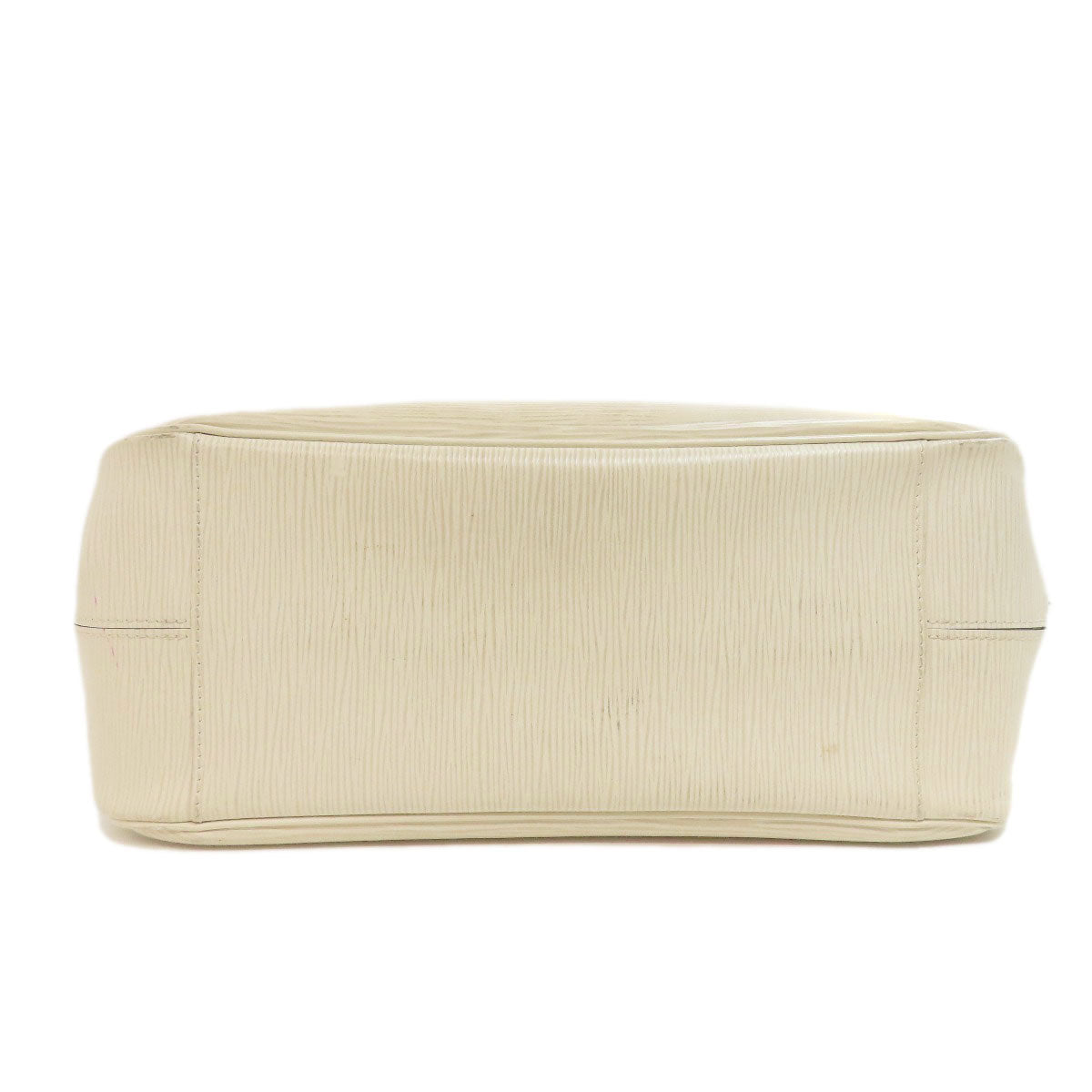 LOUIS VUITTON Handbag Epi white Passy PM Women