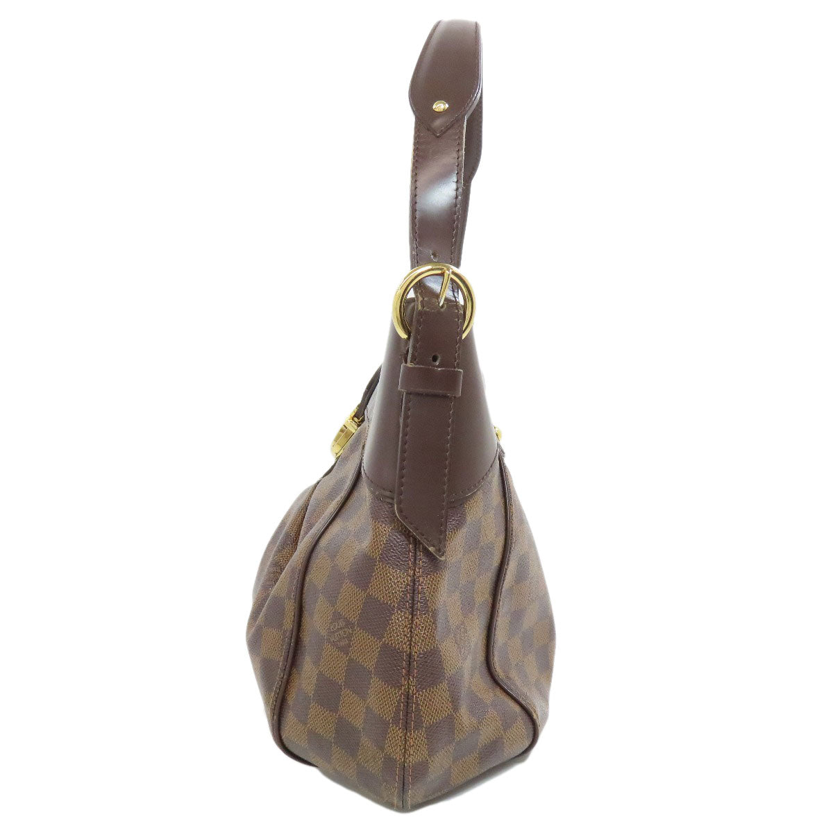 LOUIS VUITTON Shoulder Bag Damier canvas Brown Sistina MM Women