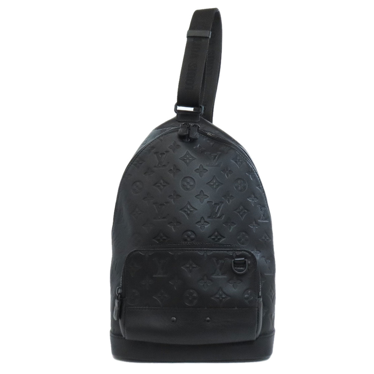 LOUIS VUITTON Sling bag Monogram shadow black Racer Sling Bag Women