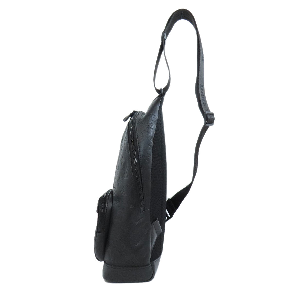 LOUIS VUITTON Sling bag Monogram shadow black Racer Sling Bag Women
