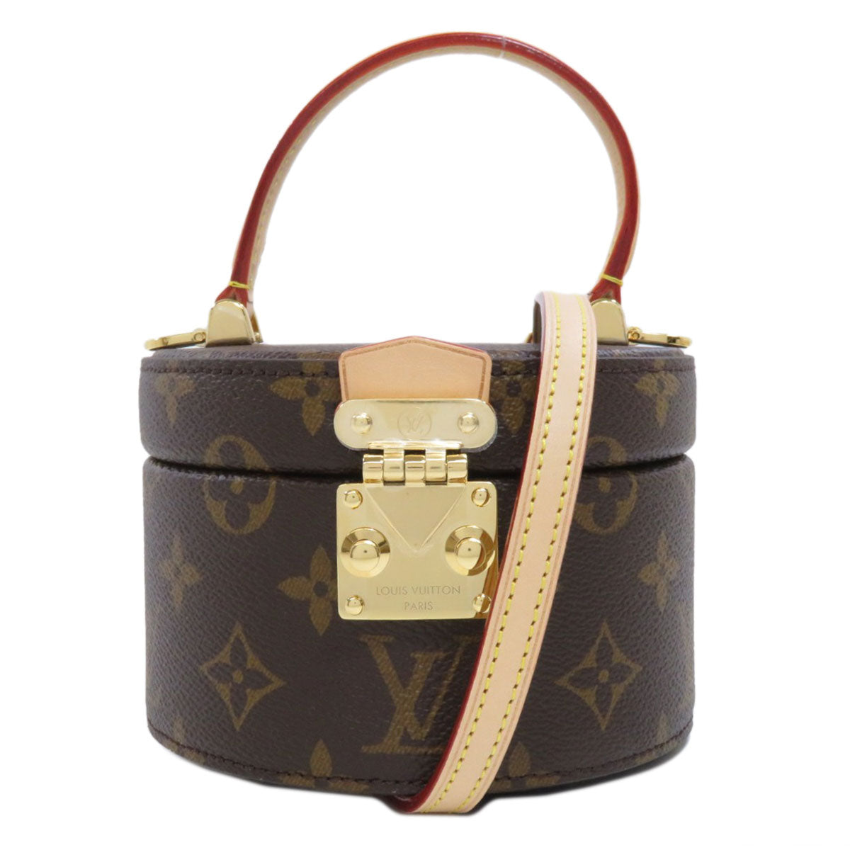 LOUIS VUITTON Handbag Monogram canvas Brown Scott Women