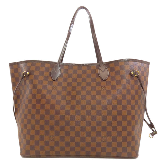 LOUIS VUITTON Tote Bag Damier canvas Brown Neverfull GM (old) Women
