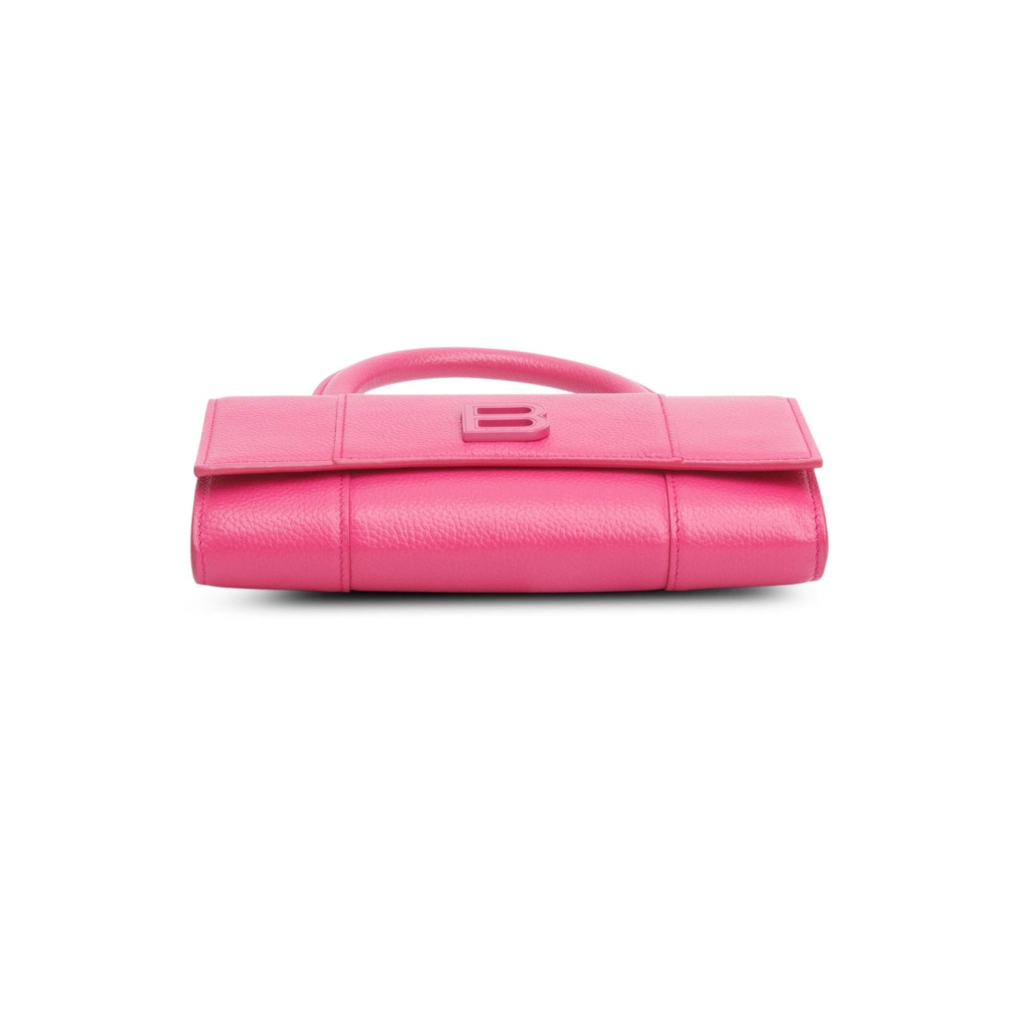Balenciaga Pink Grained Calf Leather Hourglass Phone Holder
