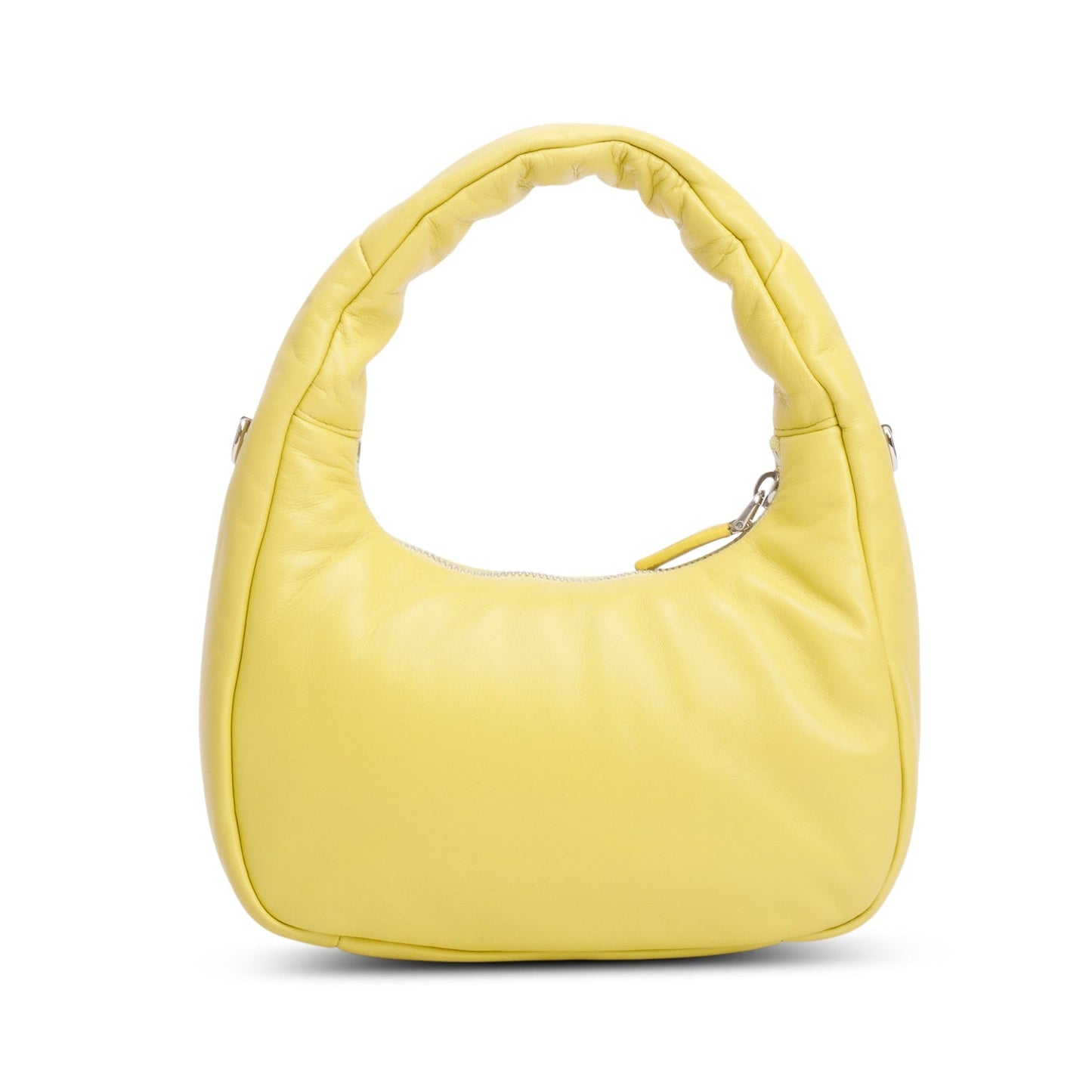 Prada Yellow Nappa Soft Padded Mini Bag